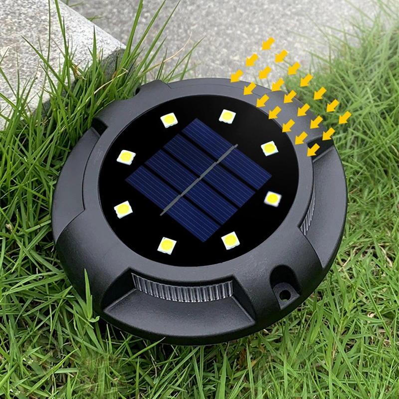 LED Waterproof Solar Smart Garden Light LED Outdoor Landscape Solar Ground Lamp